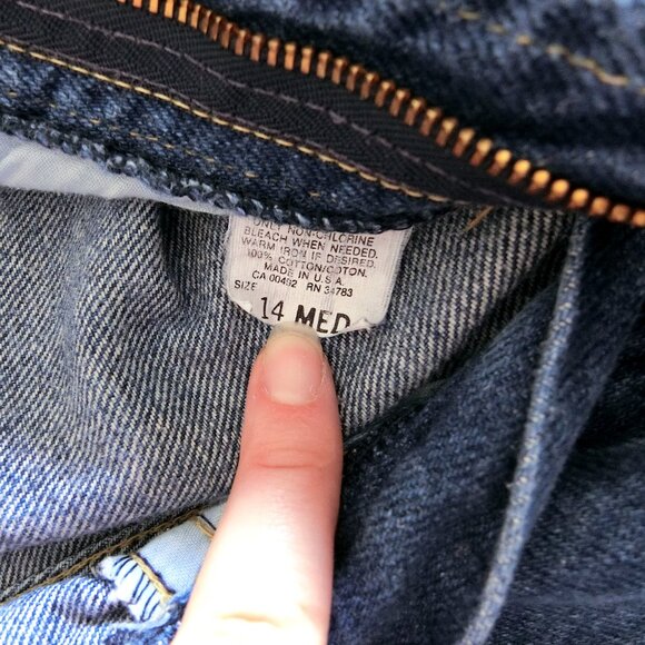 Double-Waist Pleated Lee Jeans - Picture 2 of 5